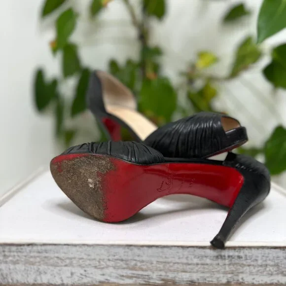 Christian Louboutin Open Toe Pumps – Women - Picture 8 of 10